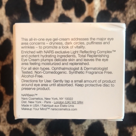 Brand New NARS Skin Sealed Total Replenishing Eye Cream - Picture 10 of 12